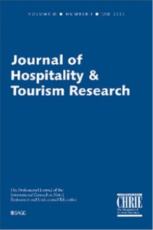 Cover of the Journal of Hospitality & Tourism Research